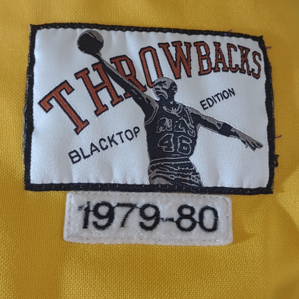 Las Angeles Throwbacks Blacktop edition jersey #32  size L - Picture 3 of 4